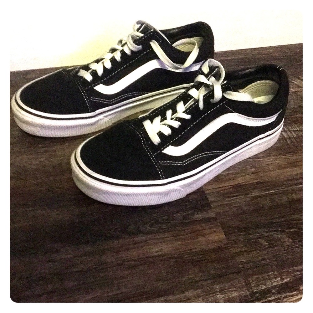 Vans black $15